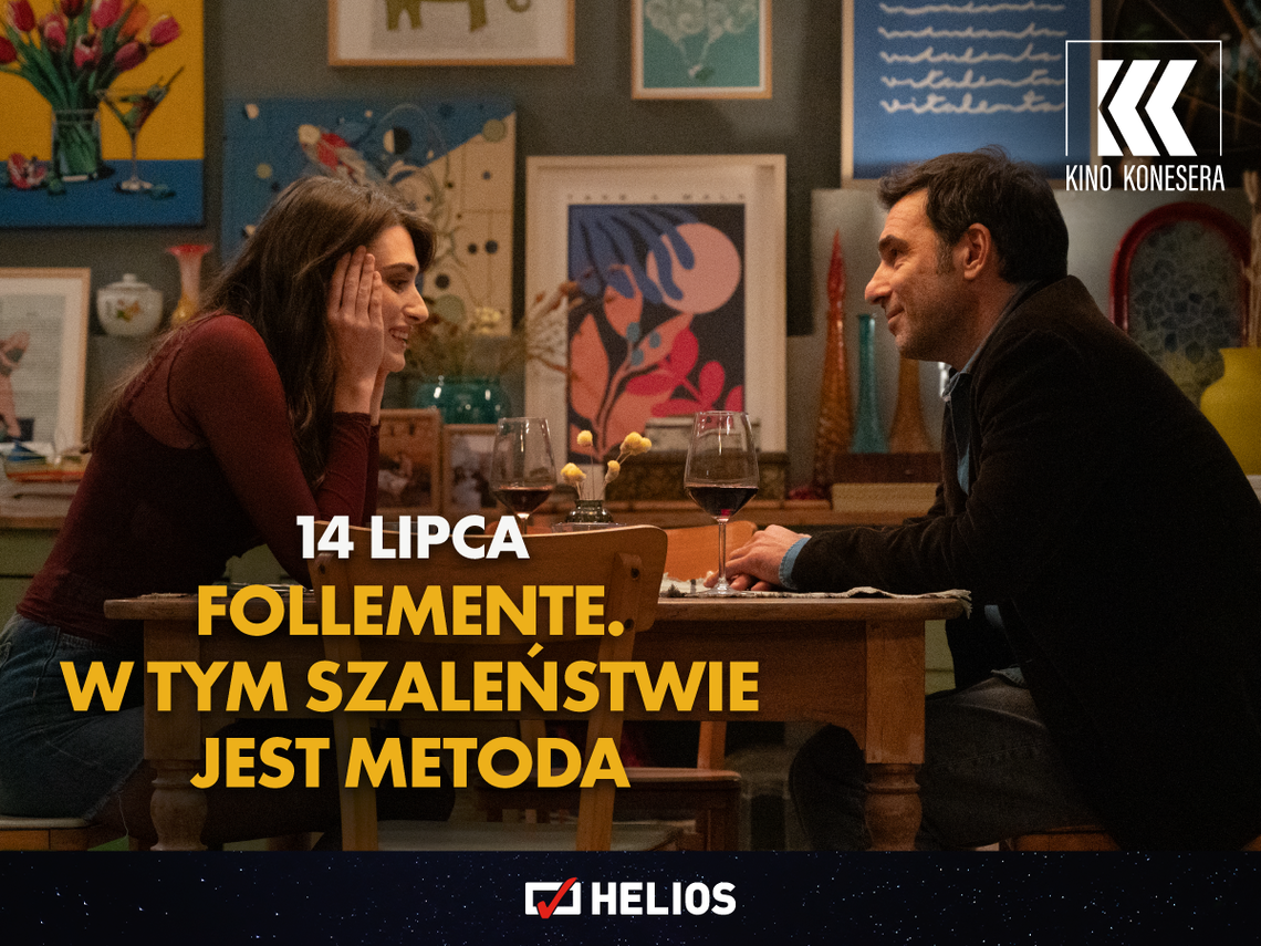 Kino Konesera - „FOLLEMENTE. W tym szaleństwie jest metoda”