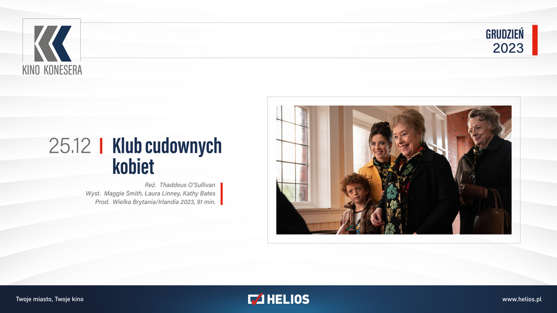 Kino Konesera - „KLUB CUDOWNYCH KOBIET”