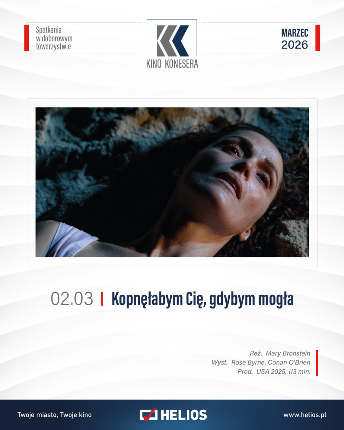 Kino Konesera - „KOPNĘŁABYM CIĘ, GDYBYM MOGŁA”