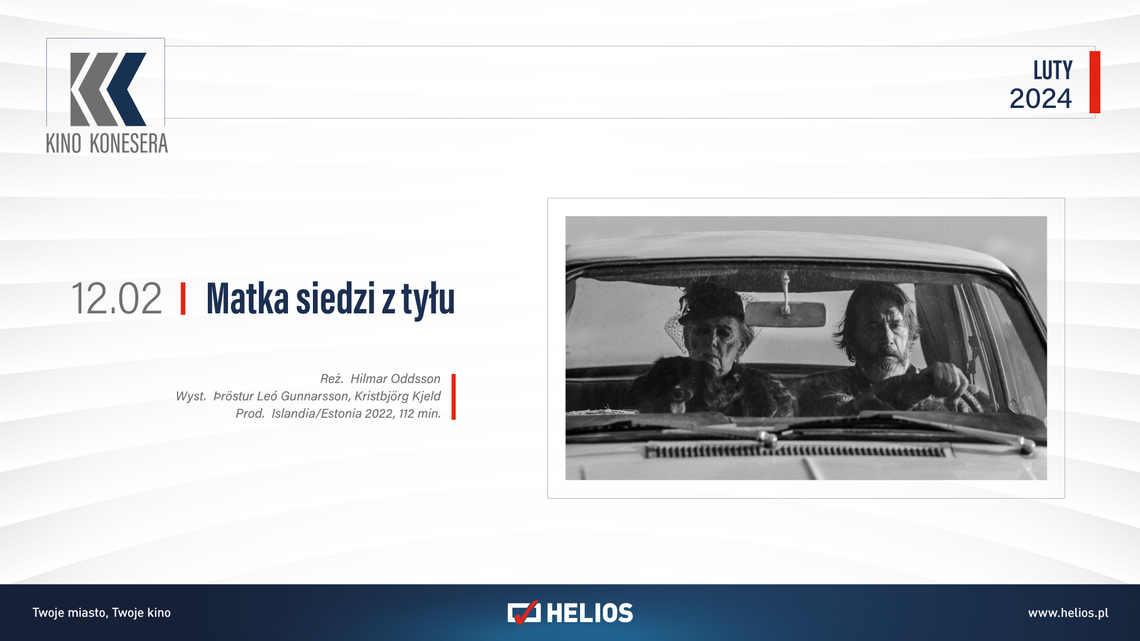 Kino Konesera - „MATKA SIEDZI Z TYŁU” Kino Konesera - „MATKA SIEDZI Z TYŁU”