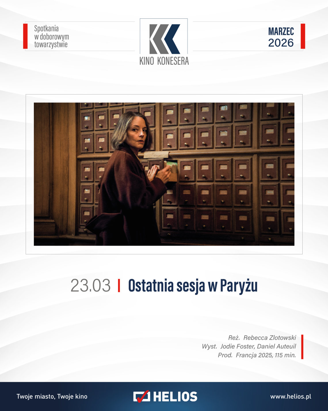 Kino Konesera: „OSTATNIA SESJA W PARYŻU”