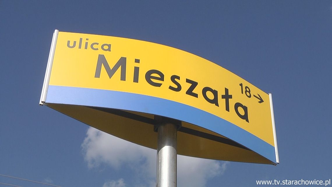 Kolejny fragment ul Mieszała przebudowany