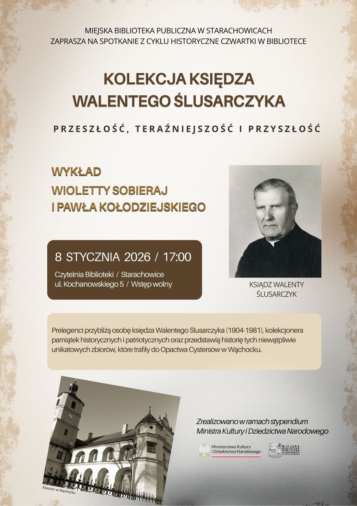 „Kolekcja księdza Walentego Ślusarczyka – przeszłość, teraźniejszość i przyszłość”