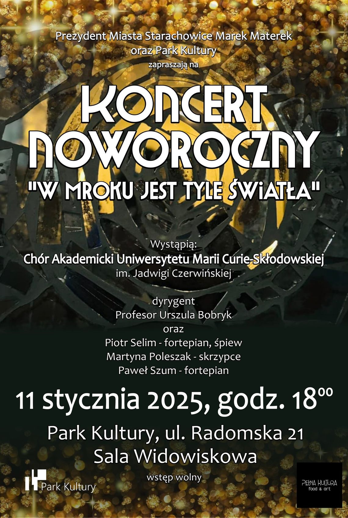 Koncert noworoczny "W mroku tyle światła"