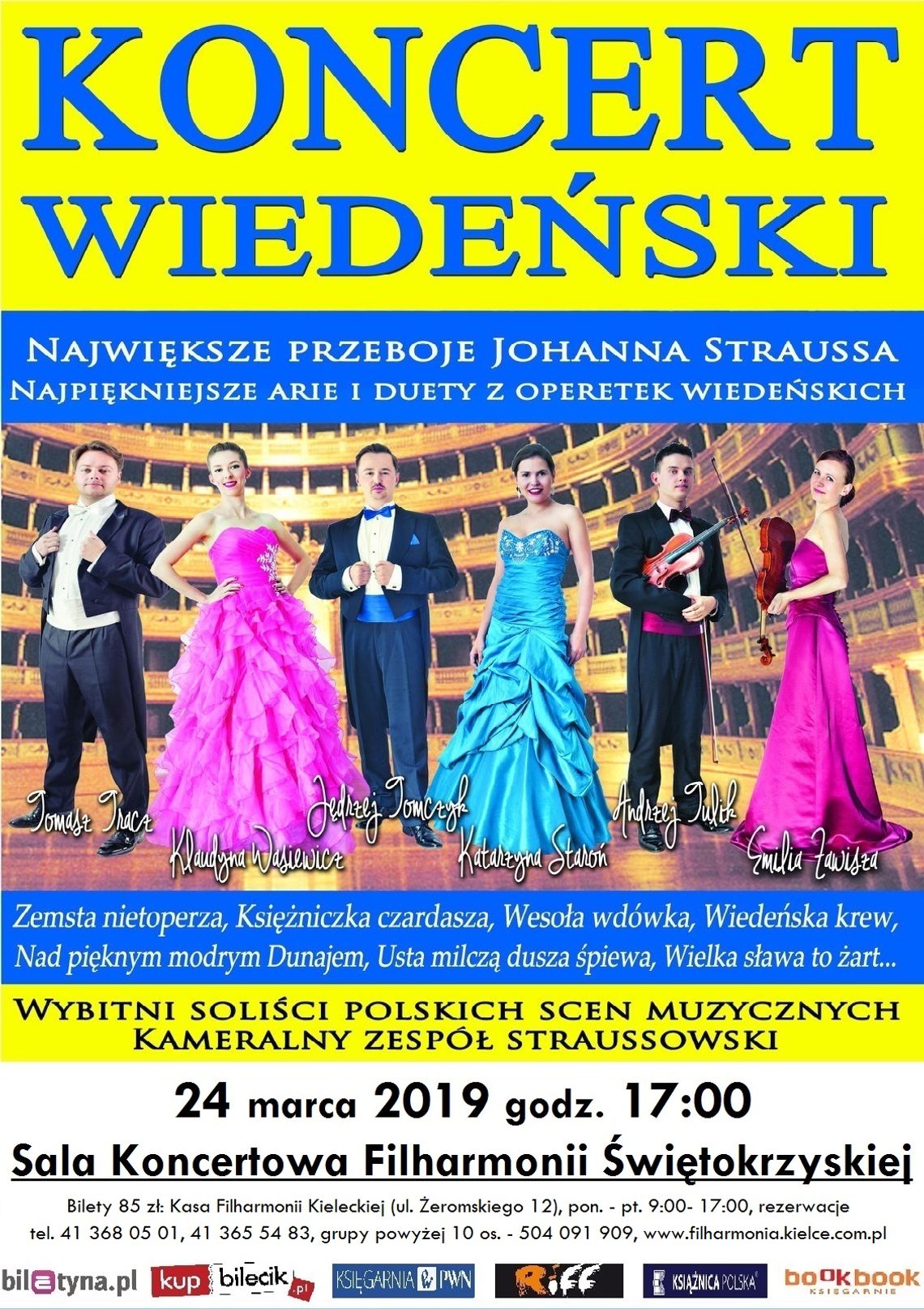 Koncert Wiedeński w Filharmonii Świętokrzyskiej