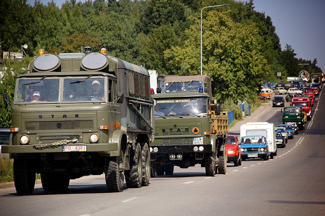 Konwój STARa rusza w Polskę Konwój STARa rusza w Polskę