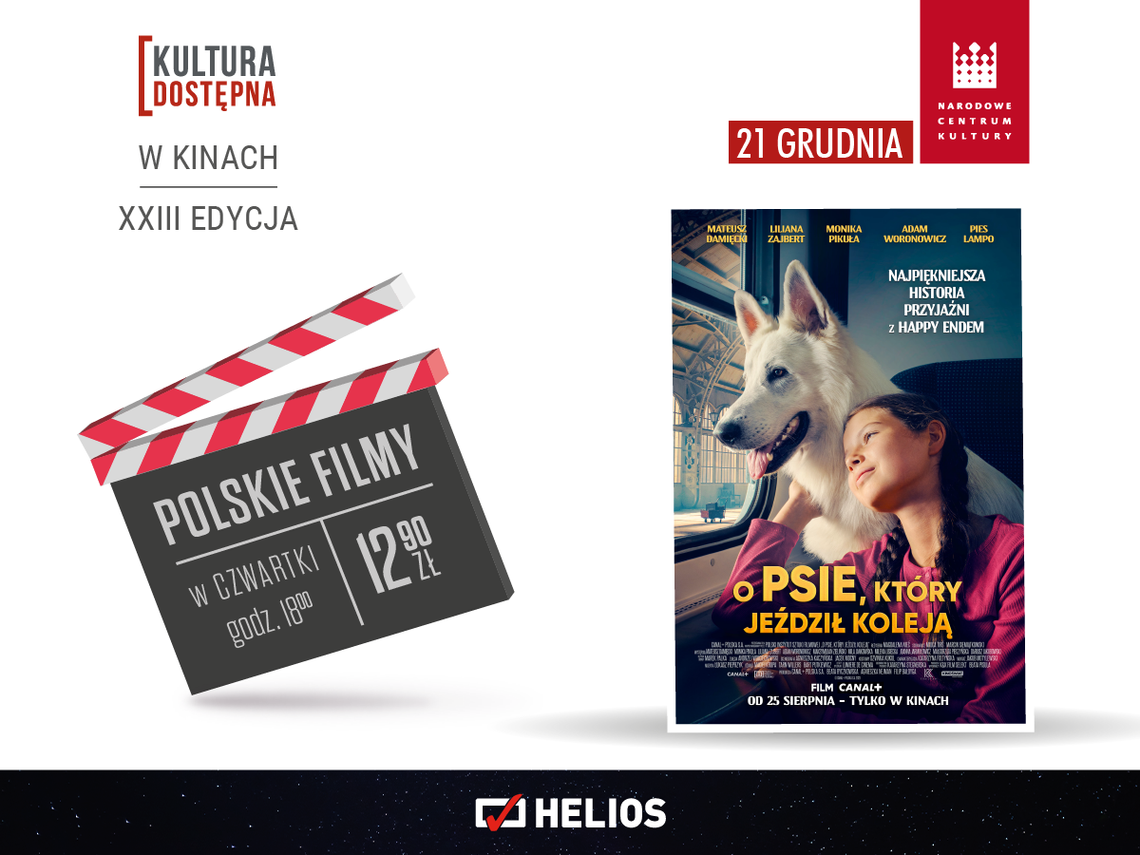 Kultura Dostępna – „O PSIE, KTÓRY JEŹDZIŁ KOLEJĄ”