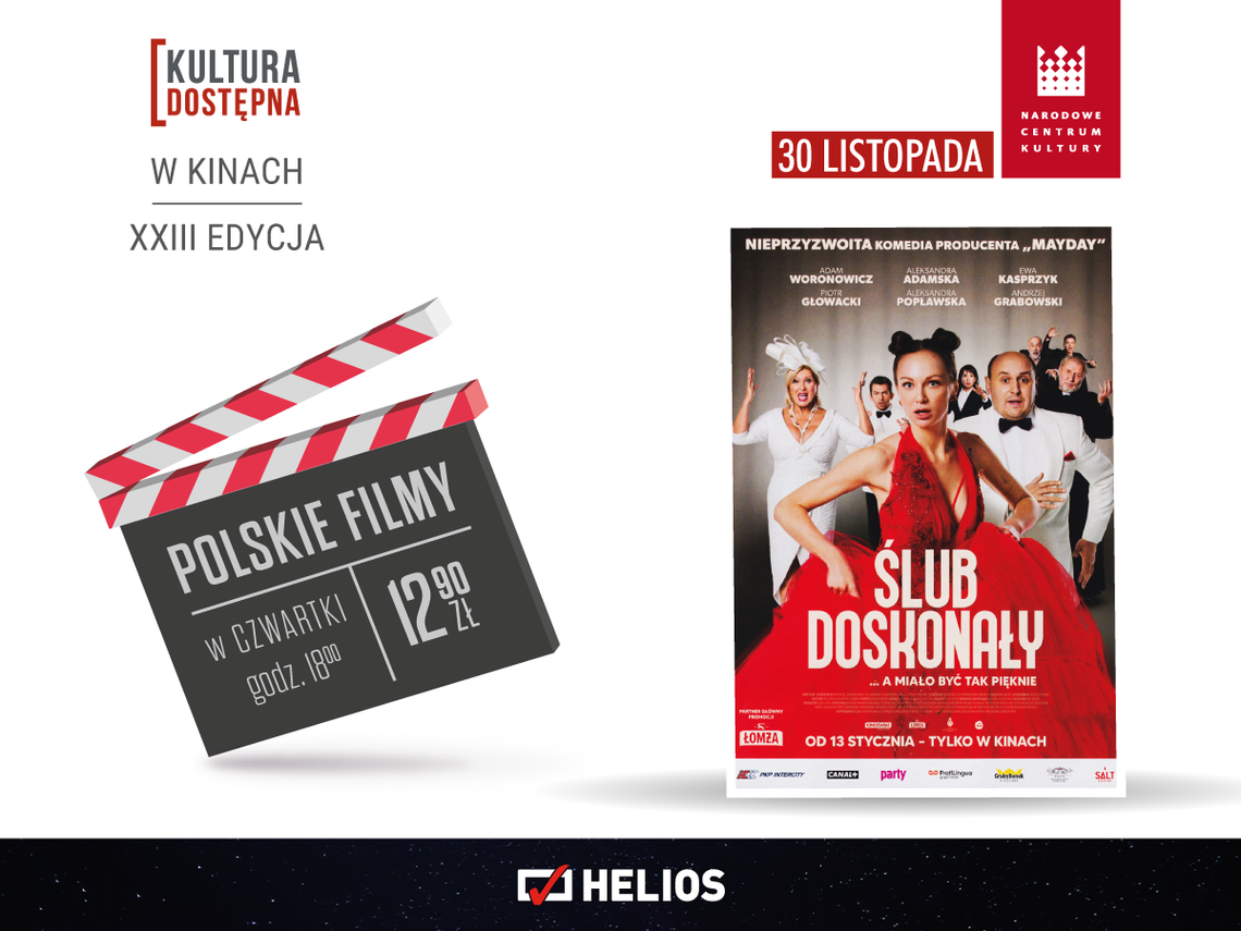 Kultura Dostępna – „ŚLUB DOSKONAŁY” Kultura Dostępna – „ŚLUB DOSKONAŁY”