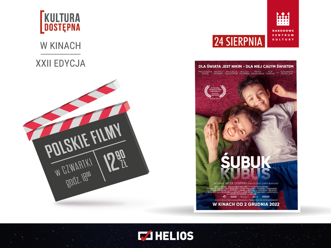 Kultura Dostępna – w Kinie Helios Starachowice!