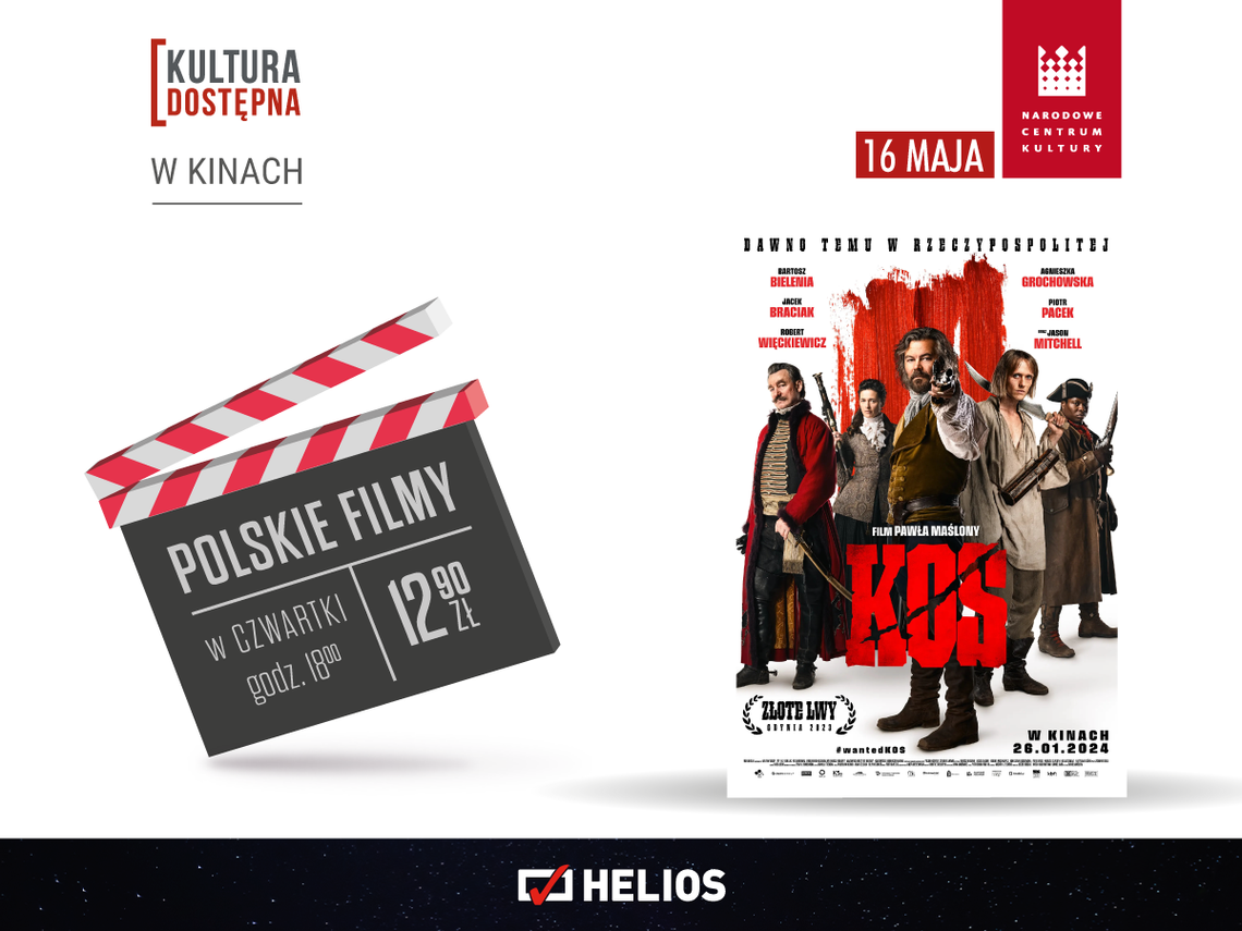 Kultura Dostępna – w Kinie Helios Starachowice!