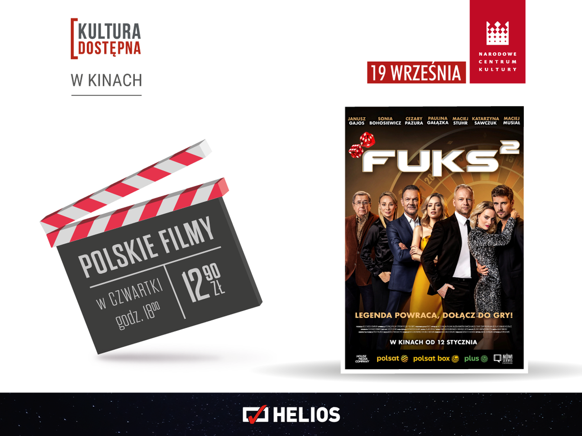 Kultura Dostępna – w Kinie Helios Starachowice!