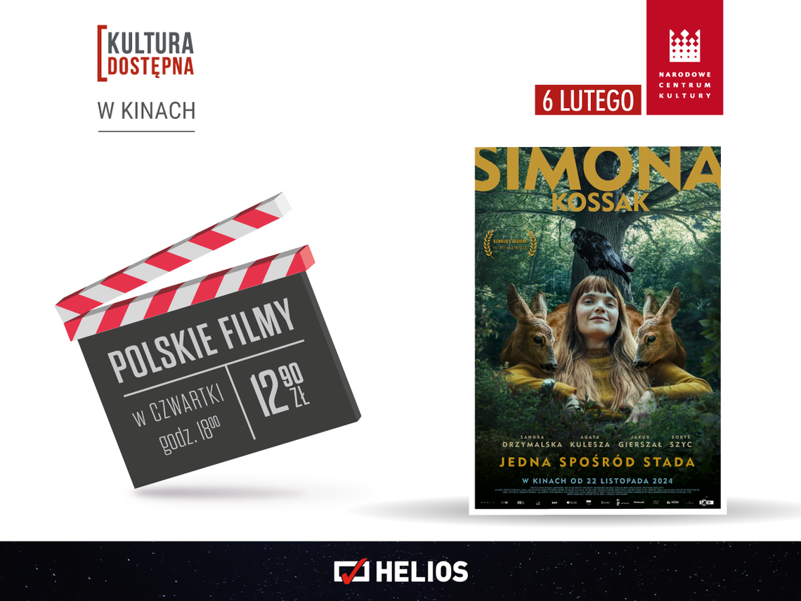 Kultura Dostępna – w Kinie Helios Starachowice!