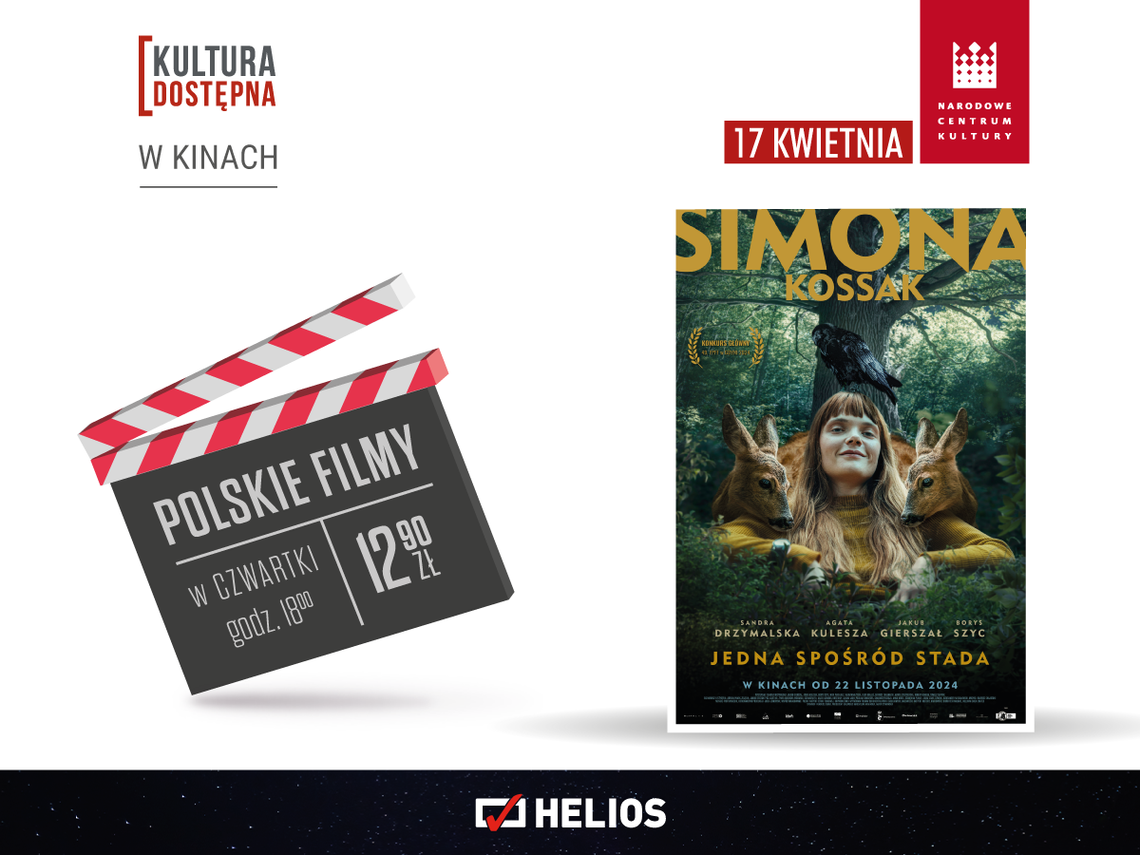 Kultura Dostępna – w Kinie Helios Starachowice!