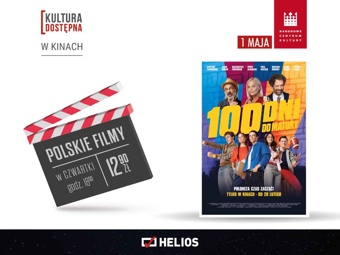 Kultura Dostępna – w Kinie Helios Starachowice!