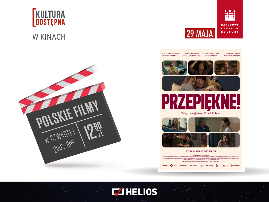 Kultura Dostępna – w Kinie Helios Starachowice!