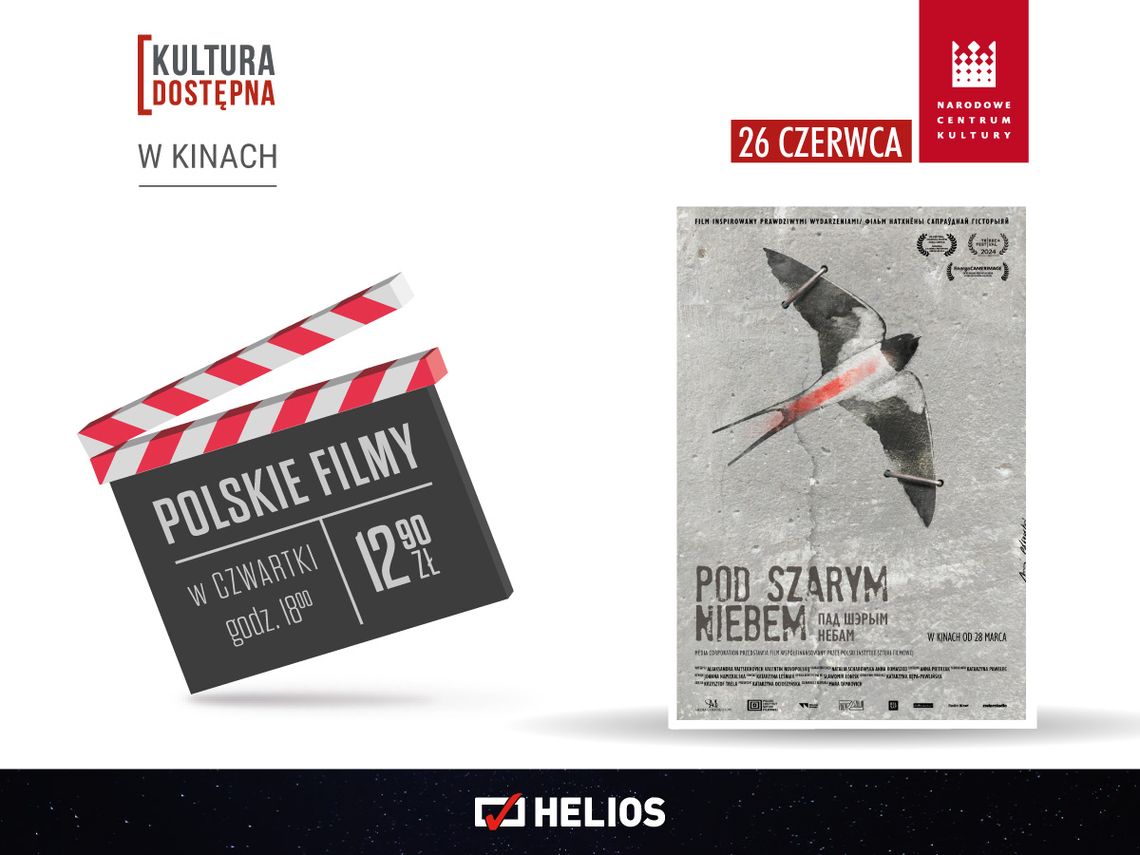 Kultura Dostępna – w Kinie Helios Starachowice!