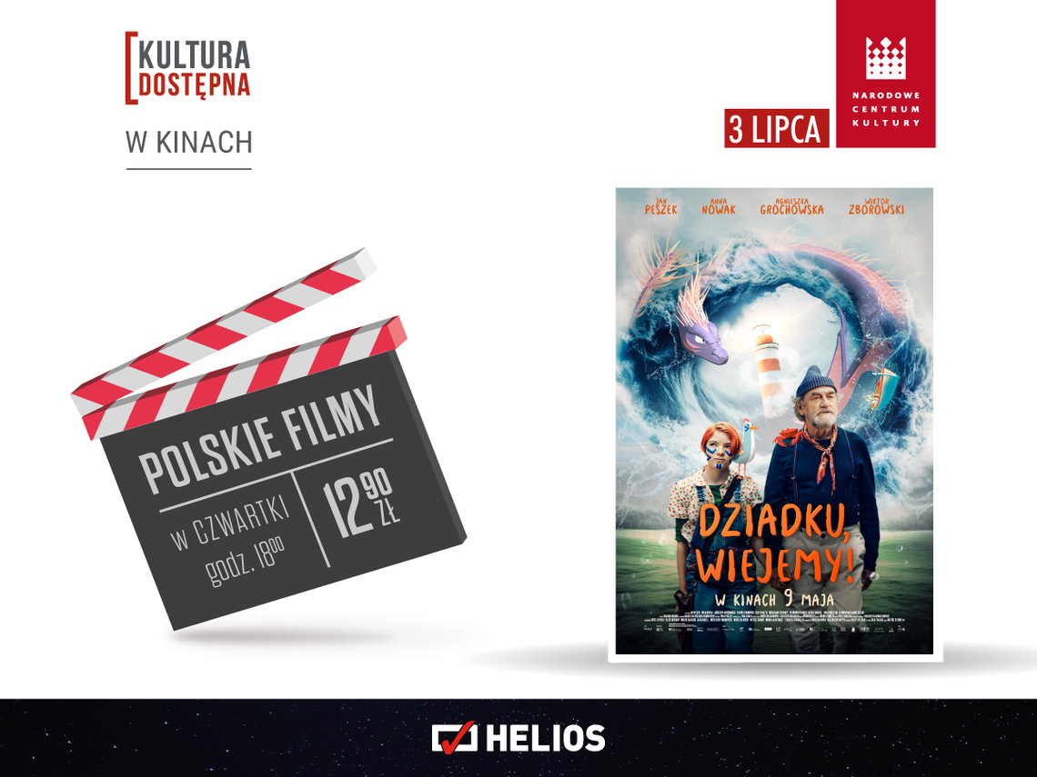 Kultura Dostępna – w Kinie Helios Starachowice!