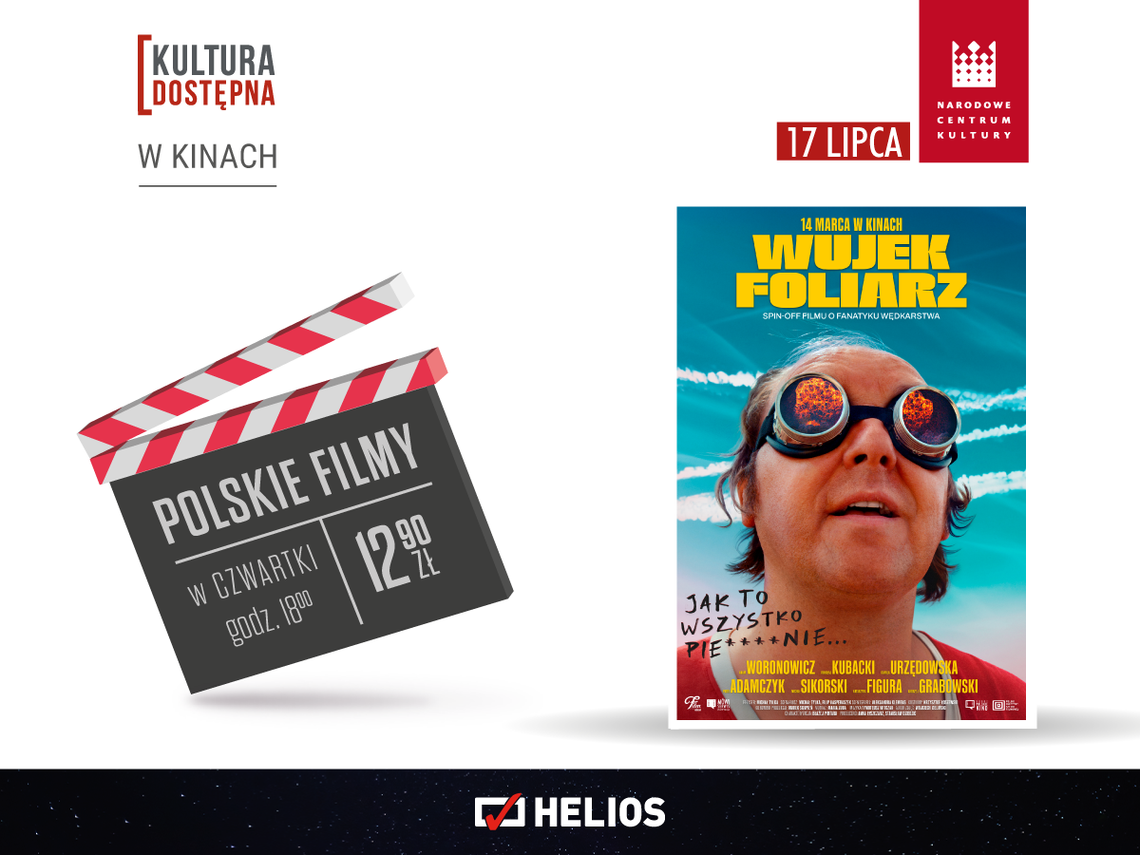 Kultura Dostępna – w Kinie Helios Starachowice!