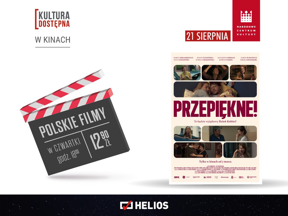 Kultura Dostępna – w Kinie Helios Starachowice!