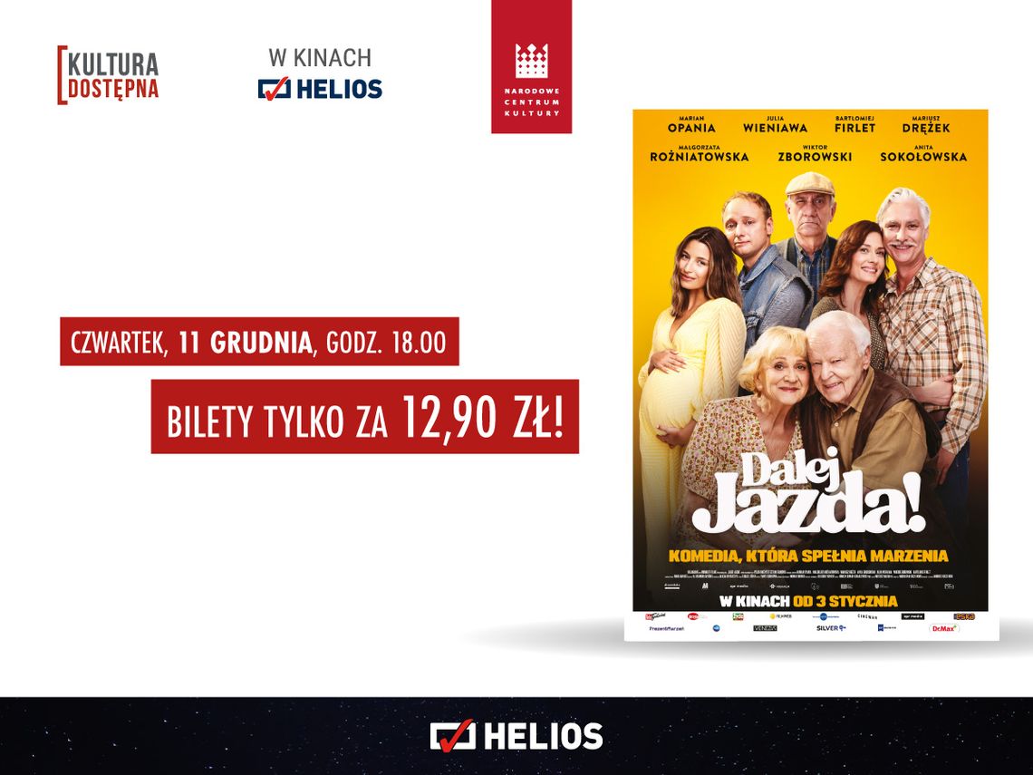 Kultura Dostępna – w Kinie Helios Starachowice!