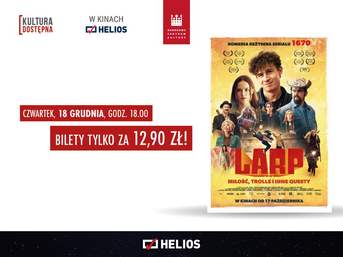 Kultura Dostępna – w Kinie Helios Starachowice!