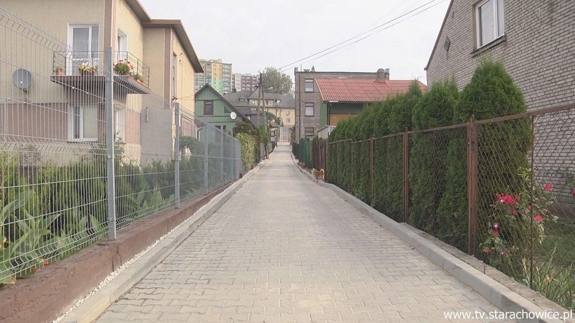 Łącznik pomiędzy ul. Nadrzeczną a Widok gotowy