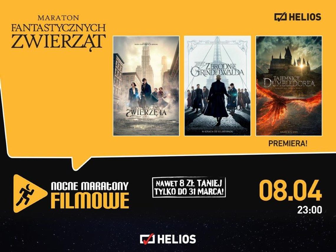 MARATON FANTASTYCZNYCH ZWIERZĄT w kinie Helios Starachowice MARATON FANTASTYCZNYCH ZWIERZĄT w kinie Helios Starachowice