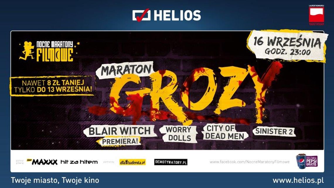 Maraton grozy z premierą Blair Witch w kinach Helios