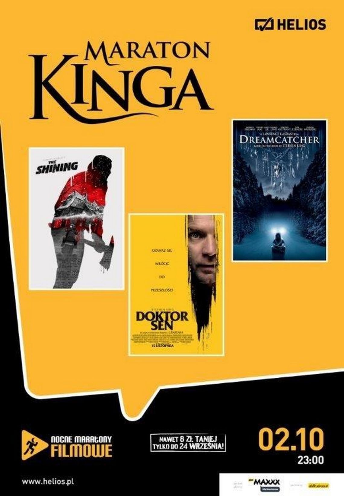 MARATON KINGA w kinie Helios Starachowice