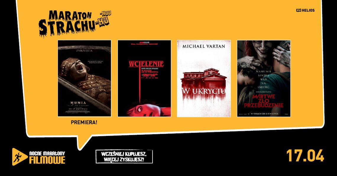 Maraton Strachu w Heliosie