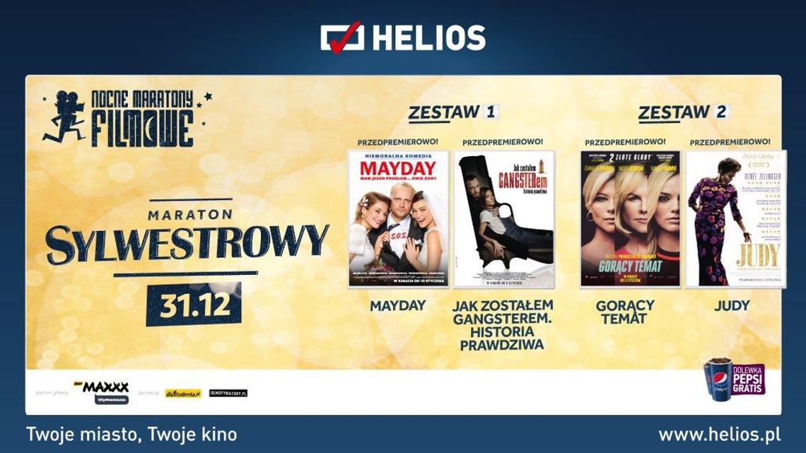 Maraton Sylwestrowy  w kinie Helios Starachowice!