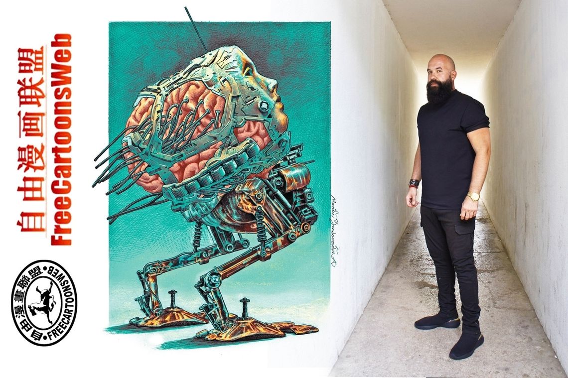 Marcin Bondarowicz laureatem festiwalu FreeCartonWeb w Chinach Marcin Bondarowicz laureatem festiwalu FreeCartonWeb w Chinach