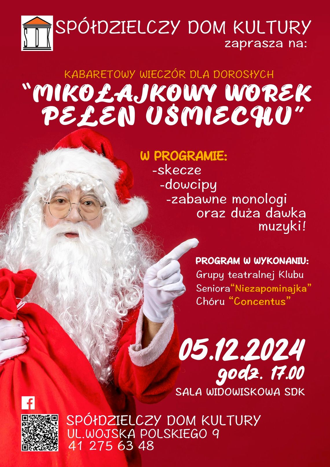 "Mikołajkowy Worek Pełen Uśmiechu"