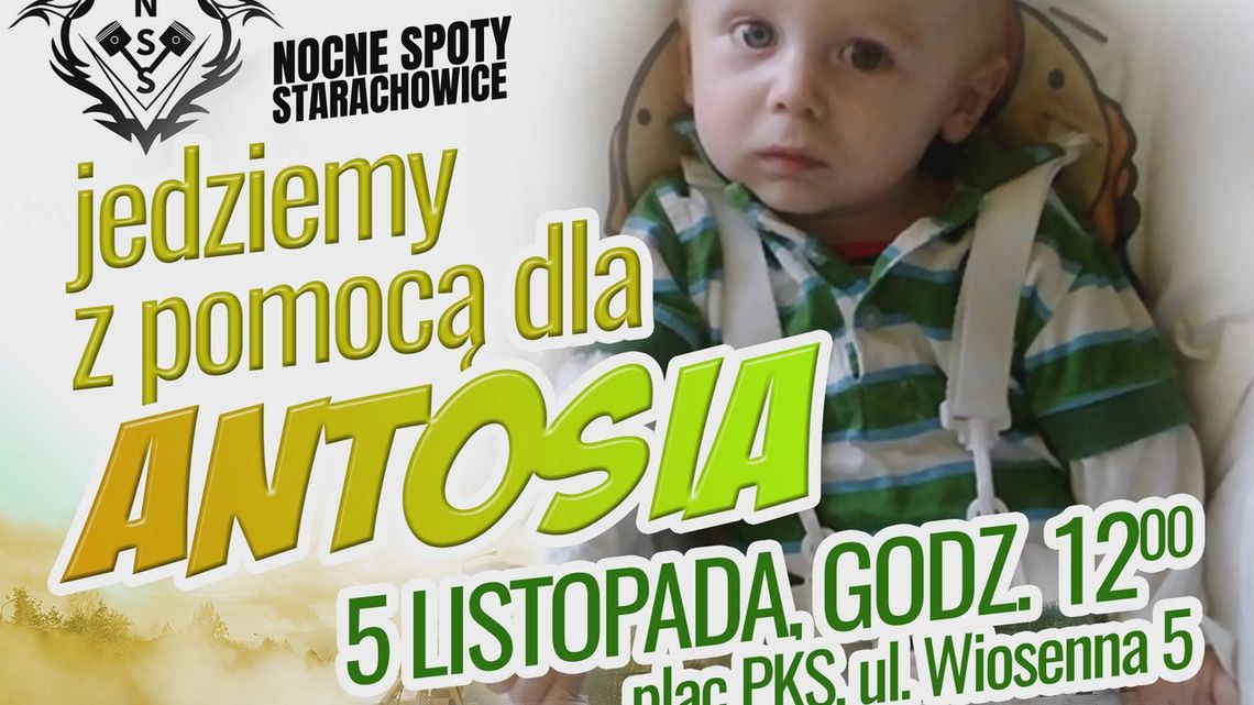 Miłośnicy motoryzacji będą zbierać pieniądze dla chorego chłopca
