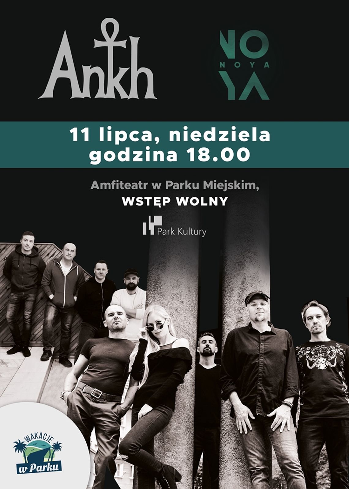 Mocne brzmienia w Amfiteatrze czyli NOYA i Ankh zagrają w Starachowicach!!!