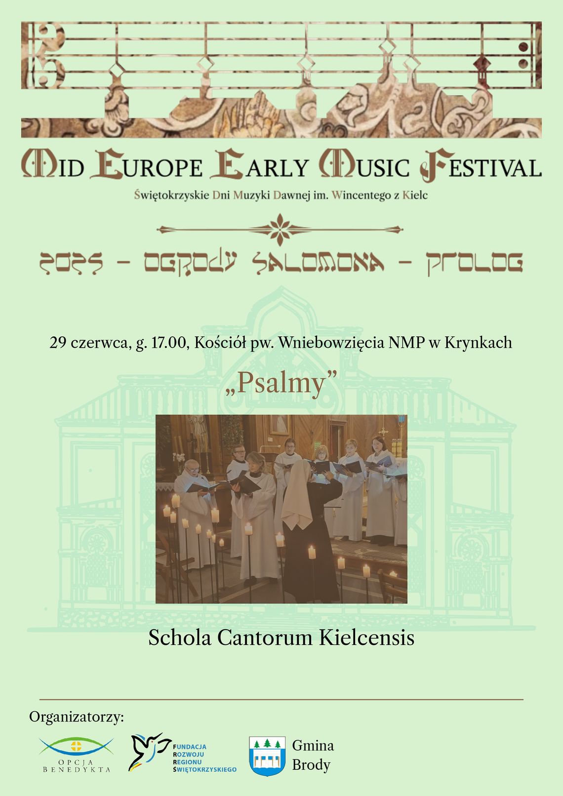 Muzyczna medytacja wokół psalmów w zabytkowym kościele w Krynkach