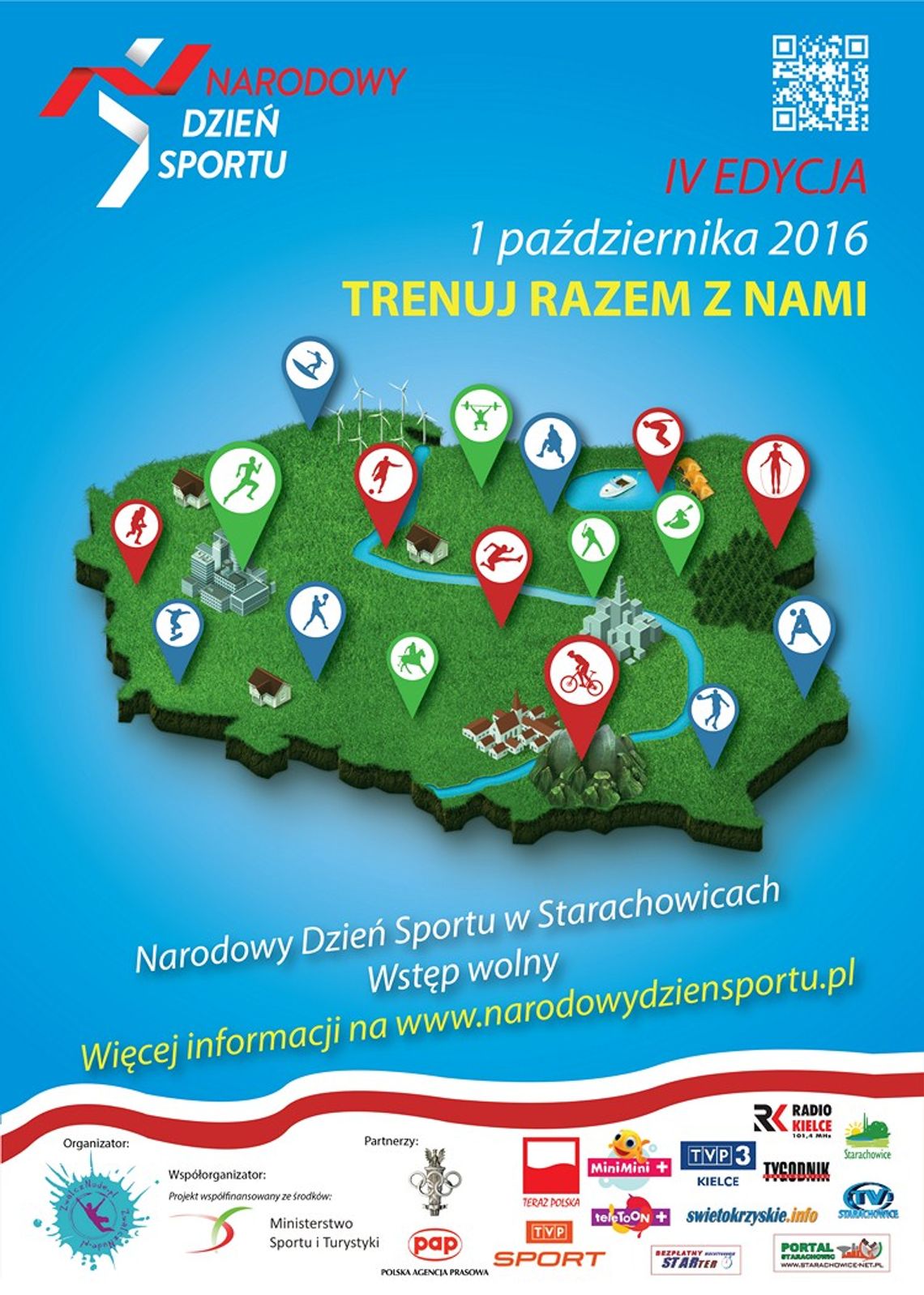 Narodowy dzień sportu 1-go października w Starachowicach