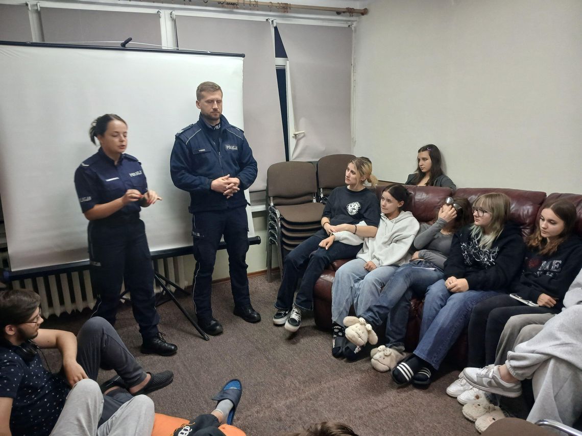 „Nie ma zgody na przemoc rówieśniczą” - spotkanie profilaktyczne w bursie