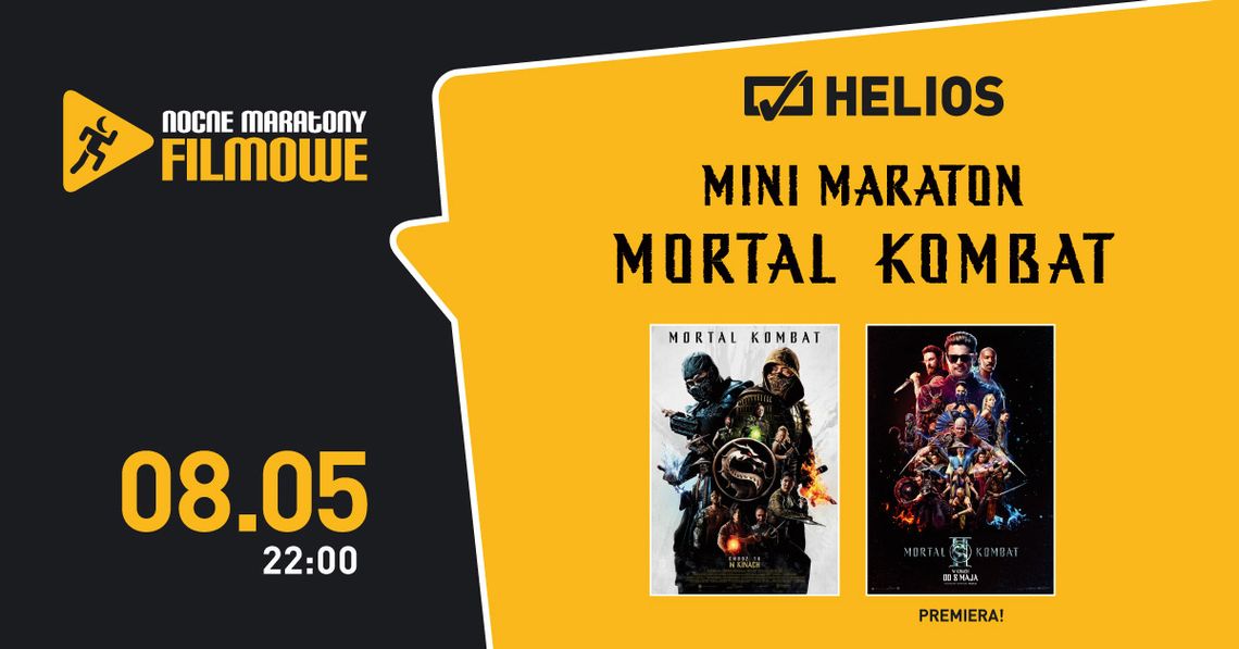 Nocne Maratony Filmowe Helios prezentują mini maraton serii z premierowym: „MORTAL KOBAT II”!