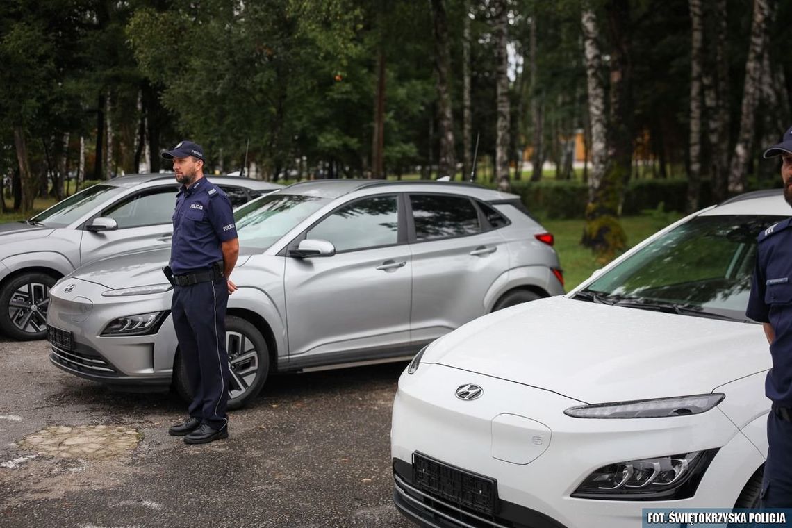 Nowe „elektryki” trafią do starachowickiej komendy