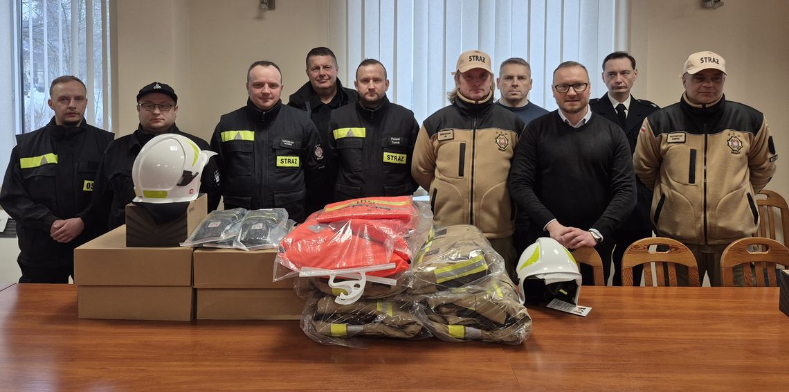 Nowy sprzęt dla strażaków ochotników z terenu Gminy Brody