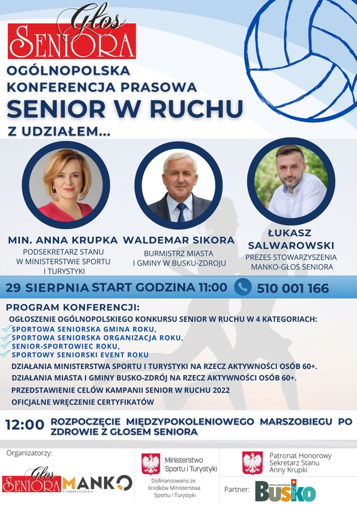 Ogólnopolska konferencja prasowa SENIOR W RUCHU