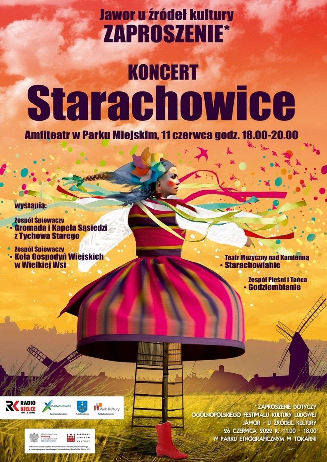 Ogólnopolski Festiwal Kultury Ludowej - „Jawor u źródeł kultury” w Starachowicach! Ogólnopolski Festiwal Kultury Ludowej - „Jawor u źródeł kultury” w Starachowicach!