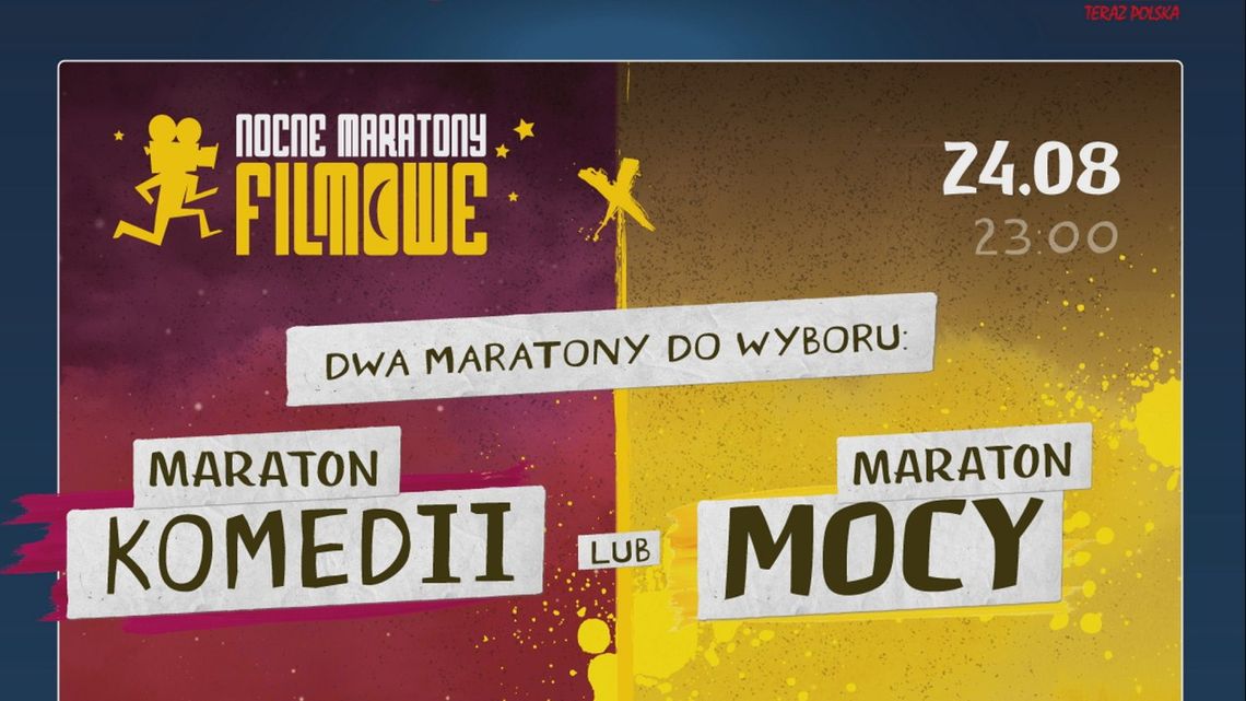 Podwójny Maraton w kinie Helios –  do wyboru:  Maraton Komedii lub Maraton Mocy!