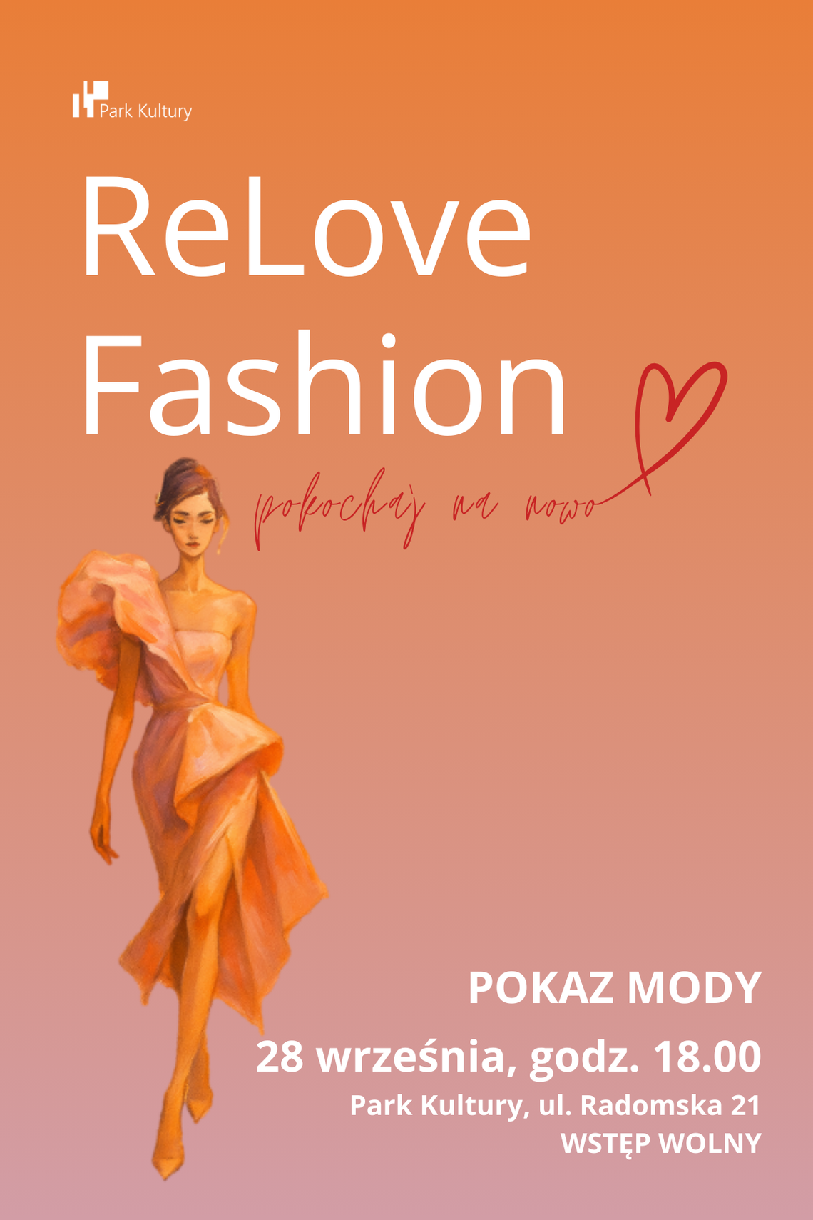 Pokaz mody ReLove w Parku Kultury
