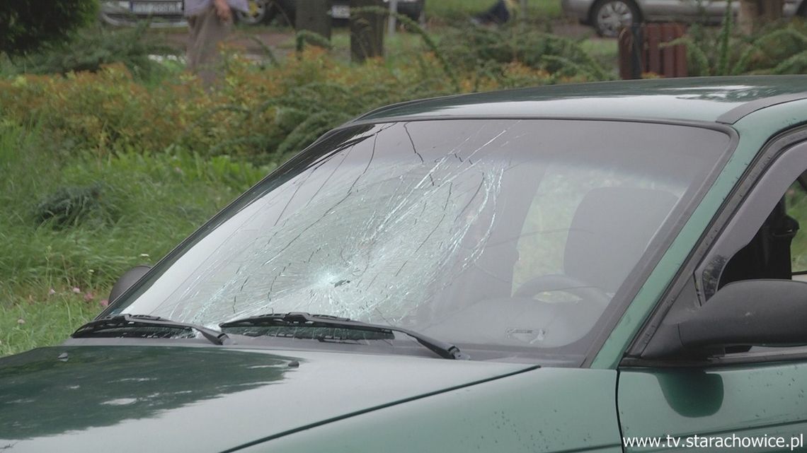 Potrącona kobieta trafiła do szpitala