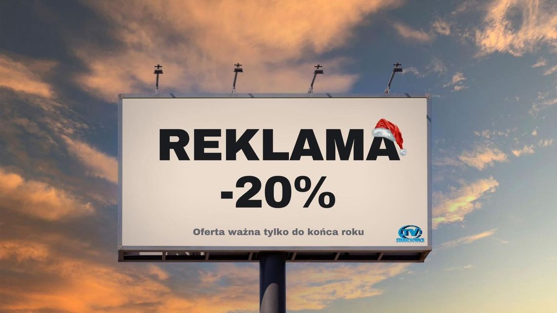 Promocja na reklamę w Telewizji Starachowice!