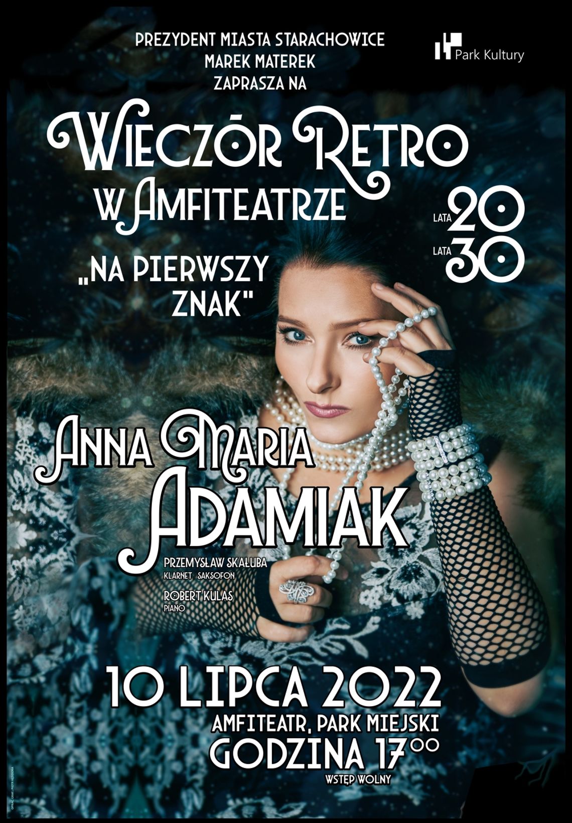 Retro wieczór w Amfiteatrze z Anną Marią Adamiak Retro wieczór w Amfiteatrze z Anną Marią Adamiak