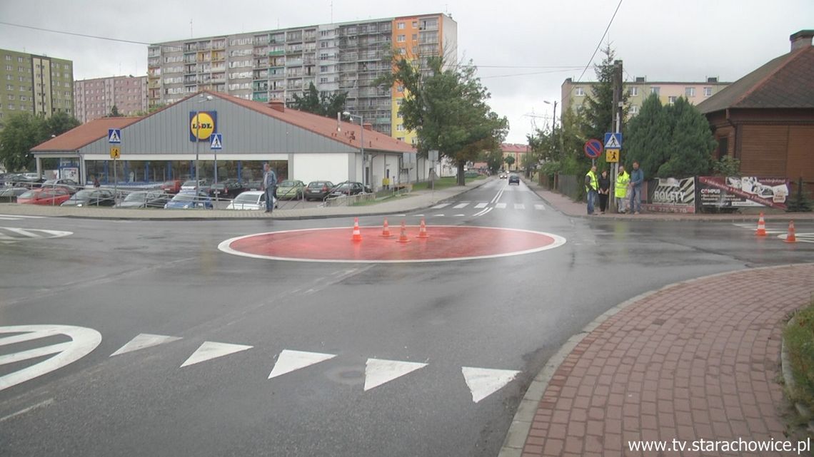 Rondo w miejscu problemowego skrzyżowania