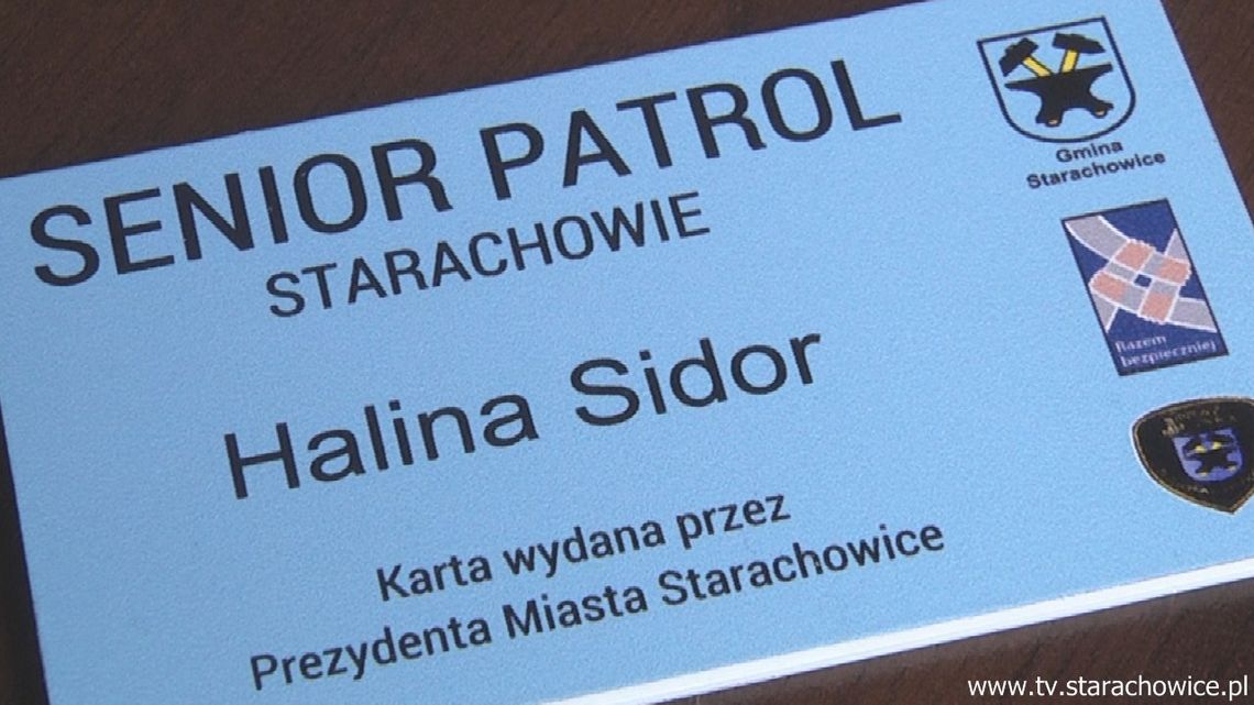 Seniorzy patrolowali ulice Starachowic